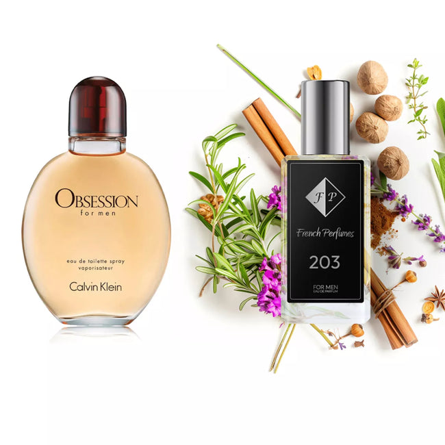 Nr203 kvepalai įkvėpti Calvin Klein - Obsession 60 ml