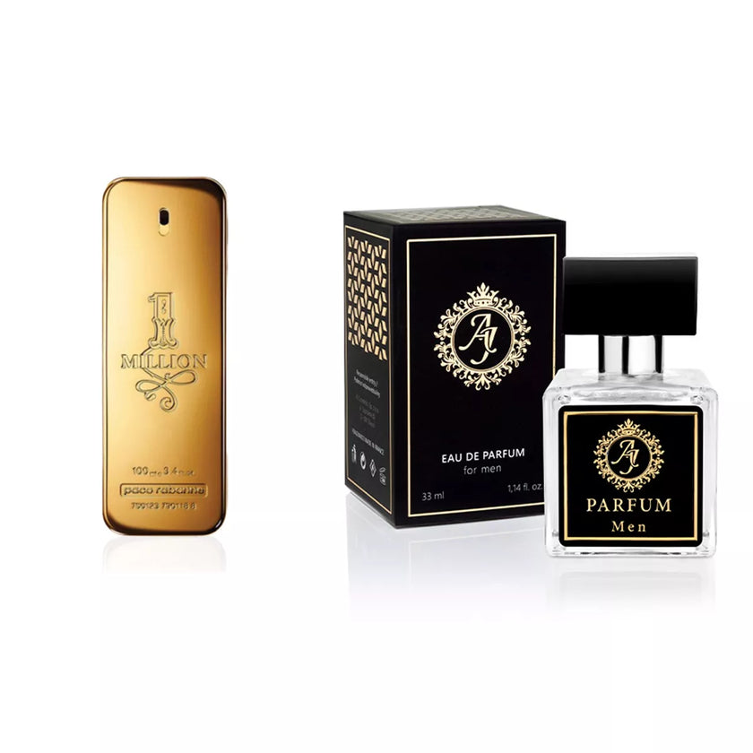 AJ Deluxe Nr285 kvepalai įkvėpti Paco Rabanne - 1 Million 50 ml